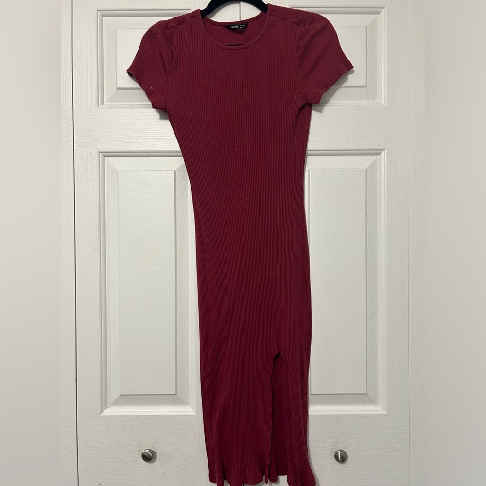 Bodycon dress with slit size 6 US